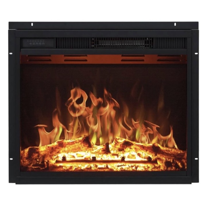 Chimenea eléctrica empotrable Lisa 74cm - 900 / 1800 W