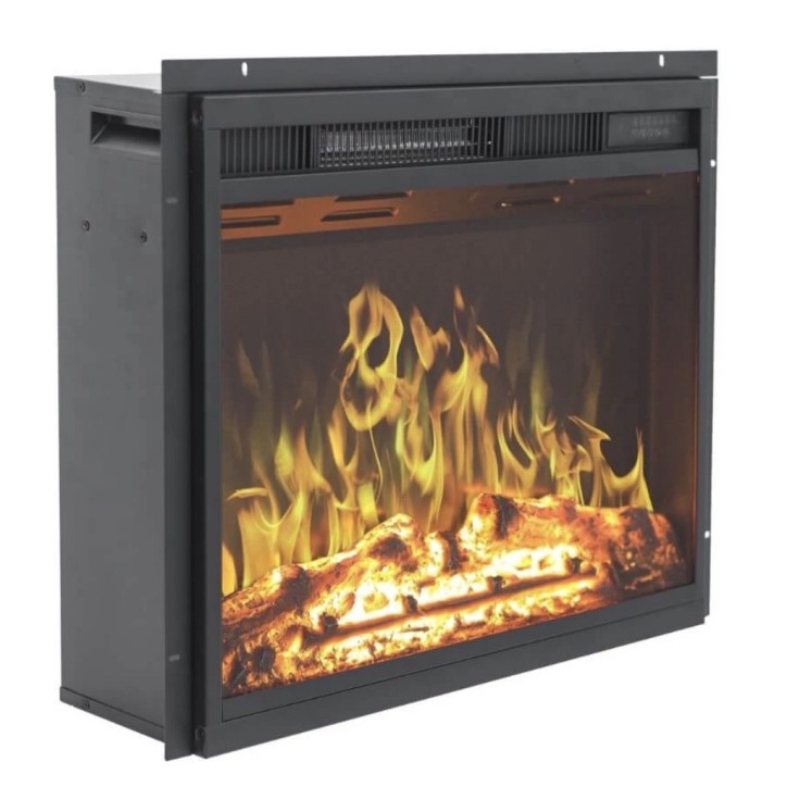 Chimenea eléctrica empotrable Lisa 74cm - 900 / 1800 W
