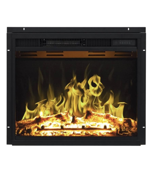Cheminée électrique encastrable Lisa 74cm - 900 / 1800 W