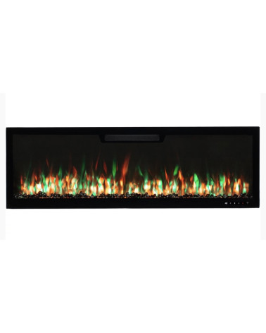 Chimenea eléctrica empotrable Ella 1400/1600 W