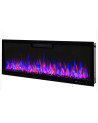 Caminetto elettrico da incasso Ella 107cm - 1400/1600 W
