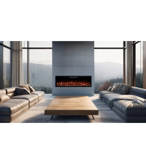 Chéminée bio-éthanol OSAKA 3.0 kw noir