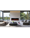 Chimenea eléctrica empotrable Ella 107cm - 1400/1600 W