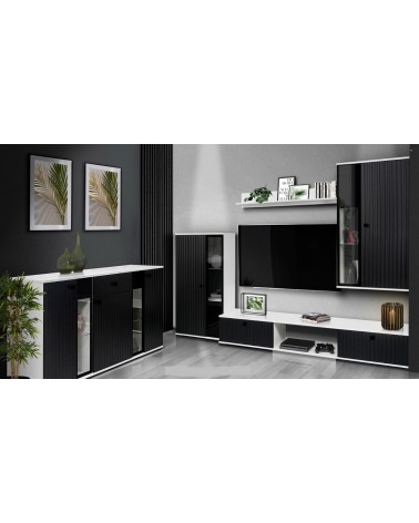 Salon complet CALI noir et blanc