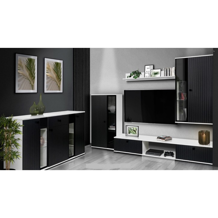 Salon complet CALI noir et blanc