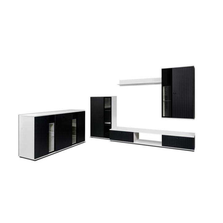 Salon complet CALI noir et blanc