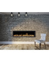 Chimenea eléctrica empotrable y mural Romuald 150 cm - 1400/1600 W