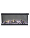 Cheminée électrique encastrable Solène 124cm - 750 / 1500 W