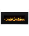 Cheminée électrique Alissendre 90cm - 750/1500 W