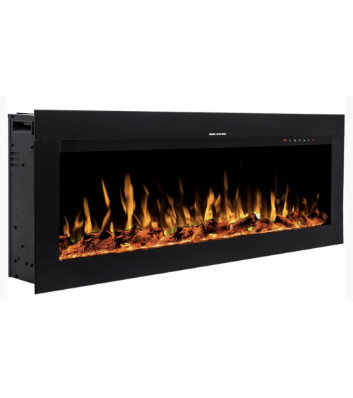Cheminée électrique encastrable Ella 153cm - 1400/1600 W