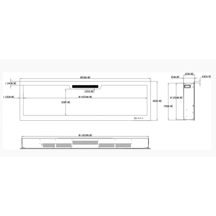 copy of Lareira a bio-etanol OSAKA 3,0 kw preto