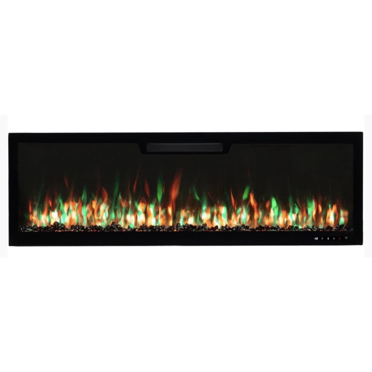 Caminetto elettrico da incasso Ella 183 cm – 1400/1600 W