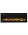Chimenea eléctrica empotrable y mural Marjorie 153 cm – 1400/1600 W