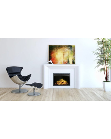 Cheminée électrique encastrable Lisa 70cm - 900/1800 W