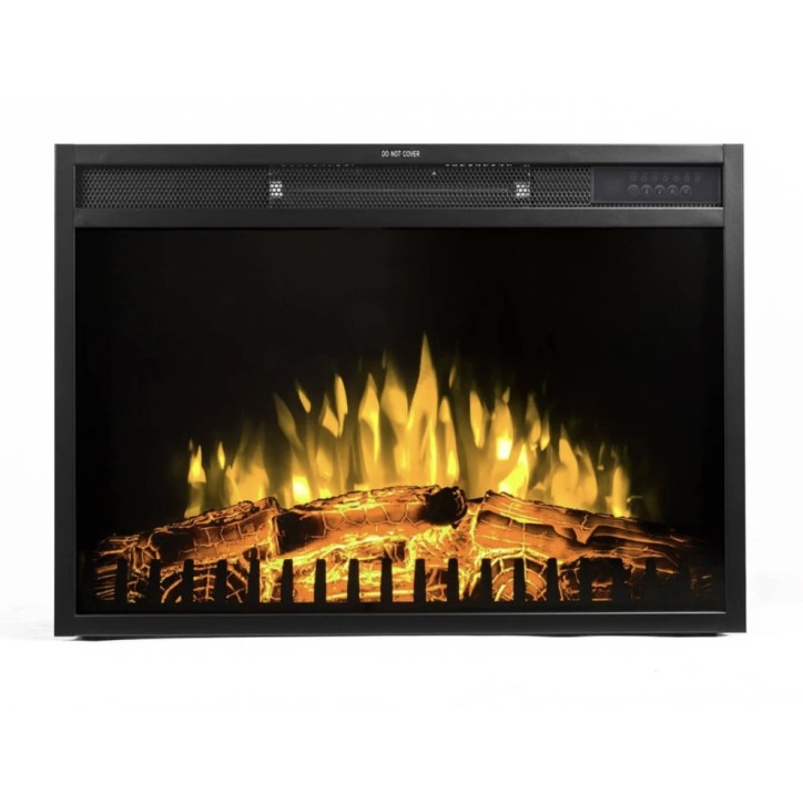 Caminetto elettrico da incasso Lisa 70 cm – 900/1800 W