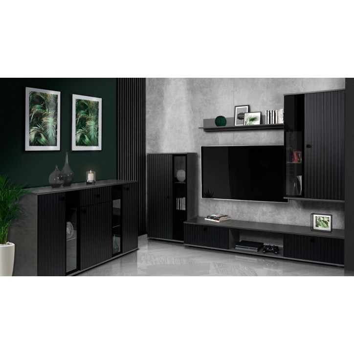 Salon complet CALI noir