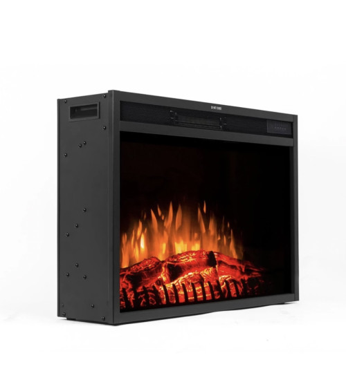 Chimenea eléctrica empotrable Lisa 70 cm – 900/1800 W