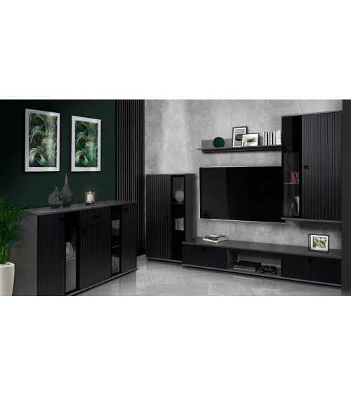 Salon complet CALI noir
