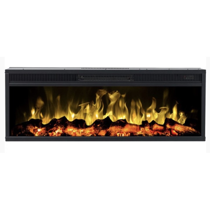 Chimenea eléctrica empotrable Lisa 130cm - 900 / 1800 W