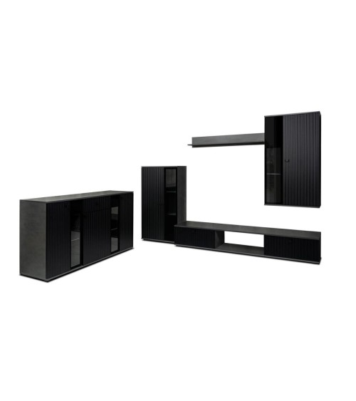 Salon complet CALI noir