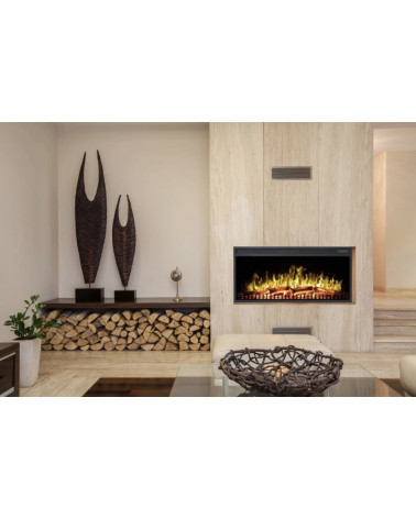 Cheminée électrique encastrable Lisa 100cm - 900/1800 W