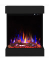 Cheminée électrique murale David Noir - 750/1500W