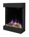 Caminetto elettrico da parete David Nero – 750/1500 W