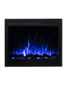 Cheminée électrique encastrable et murale Marjorie 77cm - 1400/1600W