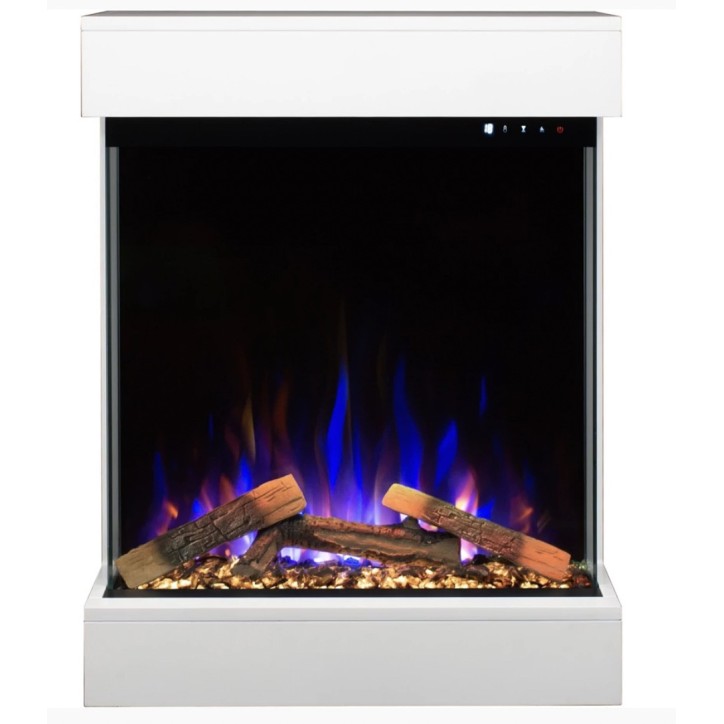 Cheminée électrique murale David Blanc - 750/1500W