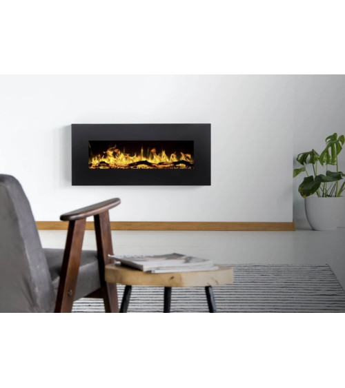 Cheminée électrique Alissendre 110cm - 750/1500W