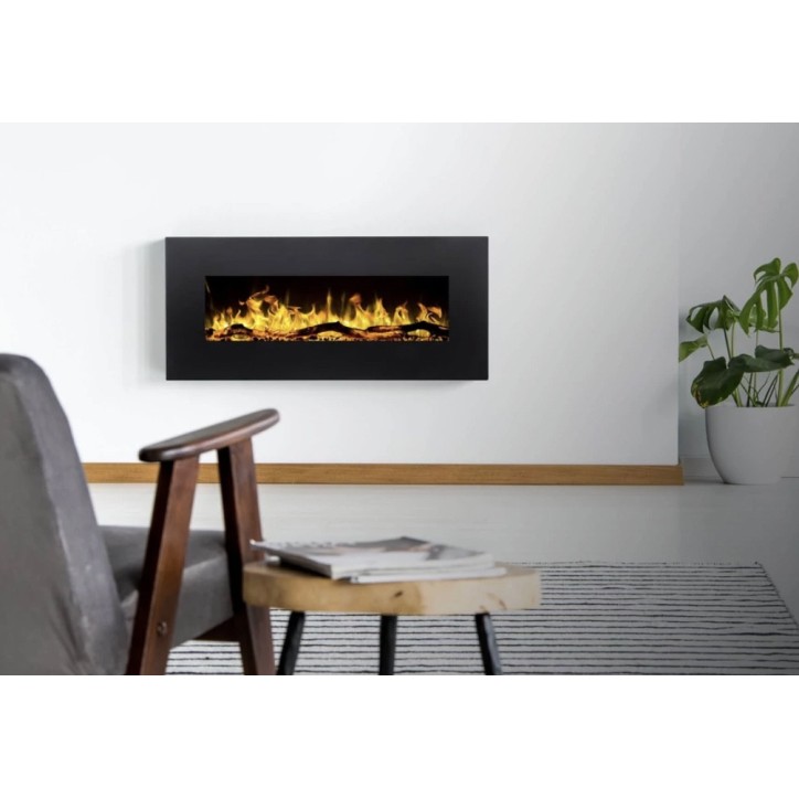 Cheminée électrique Alissendre 110cm - 750/1500W