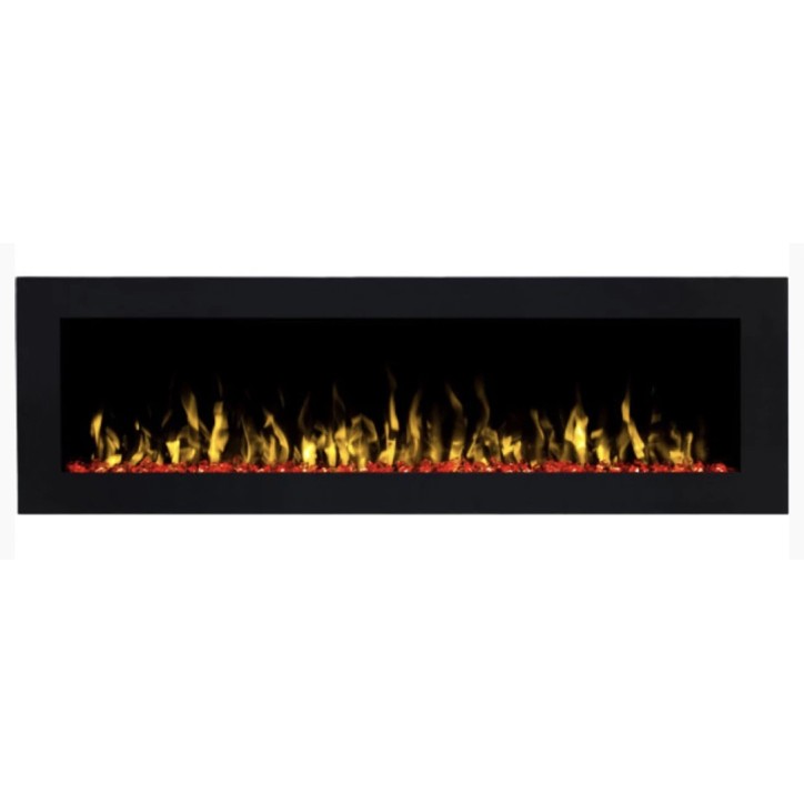 Chimenea eléctrica empotrable y mural Pauline 178 cm
