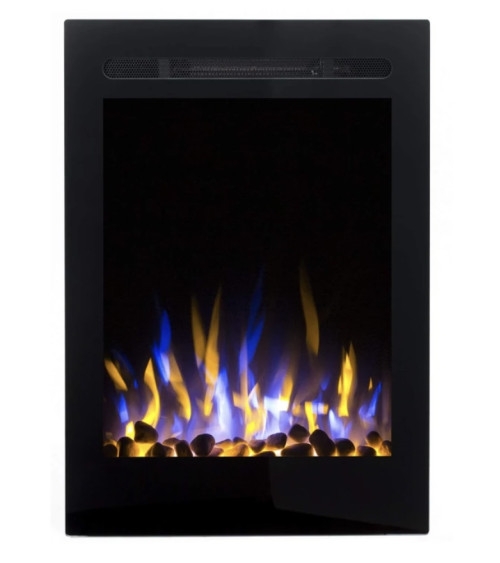 Chimenea eléctrica empotrable Lisa 100 cm – 900/1800 W