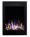 Chimenea eléctrica empotrable Lisa 50 cm – 750/1500 W