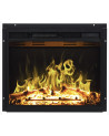 Caminetto elettrico ad incasso Lisa 90cm - 900/1800 W