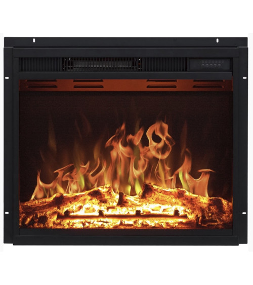 Cheminée électrique encastrable Lisa 90cm - 900/1800 W