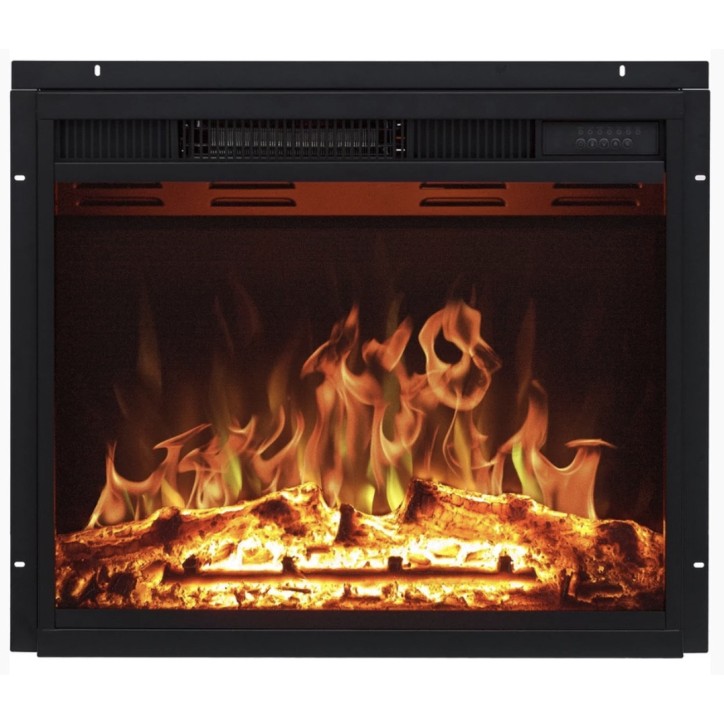 Caminetto elettrico ad incasso Lisa 90cm - 900/1800 W