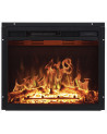 Caminetto elettrico ad incasso Lisa 90cm - 900/1800 W