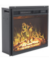 Caminetto elettrico ad incasso Lisa 90cm - 900/1800 W