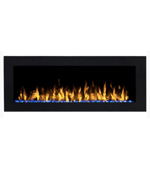Caminetto elettrico da incasso e da parete Pauline – 140 cm
