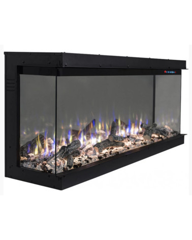 Cheminée électrique encastrable Solène 84cm - 750 / 1500 W