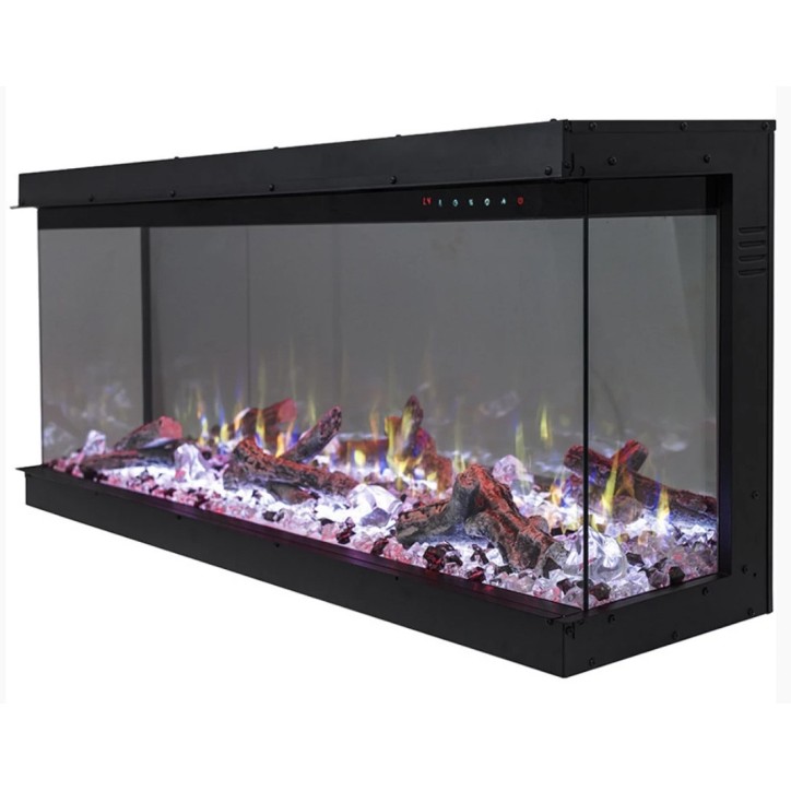 Cheminée électrique encastrable Solène 84cm - 750 / 1500 W