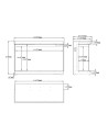 copy of Chéminée bio-éthanol OSAKA 3.0 kw noir