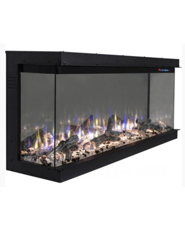 Cheminée électrique encastrable Solène 152cm - 0,75-1,5 kW