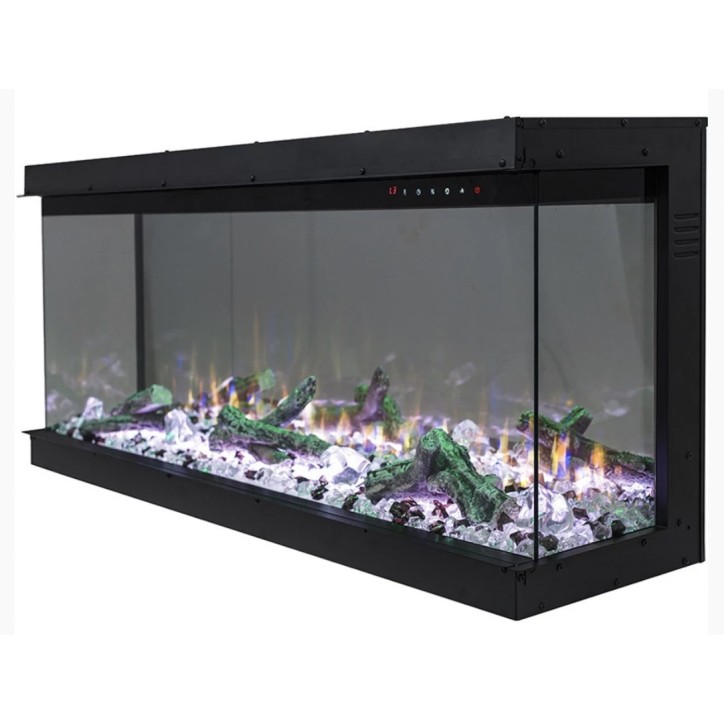 Caminetto elettrico da incasso Solène 152 cm – 0,75-1,5 kW