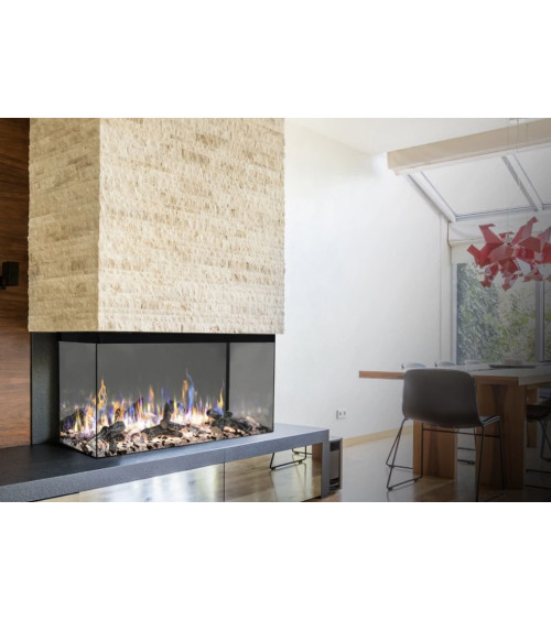Cheminée électrique encastrable Solène 152cm - 0,75-1,5 kW
