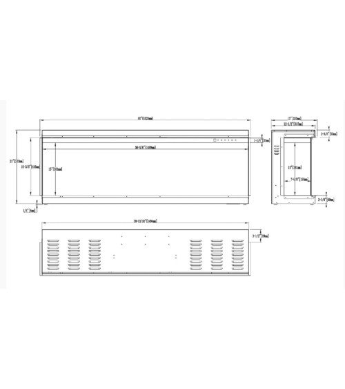 copy of Lareira a bio-etanol OSAKA 3,0 kw preto