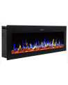 Chimenea eléctrica empotrable y mural Diane 153 cm – 1400/1600 W