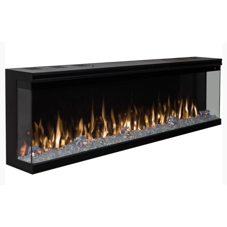 Cheminée électrique encastrable et murale Ulysse 183cm - 1400/1600W