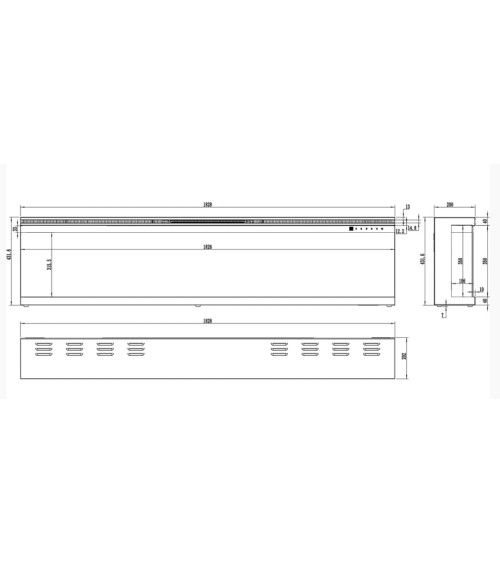 copy of Chéminée bio-éthanol Osaka - 3kW